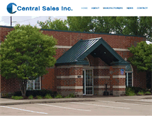 Tablet Screenshot of centralsalesinc.net